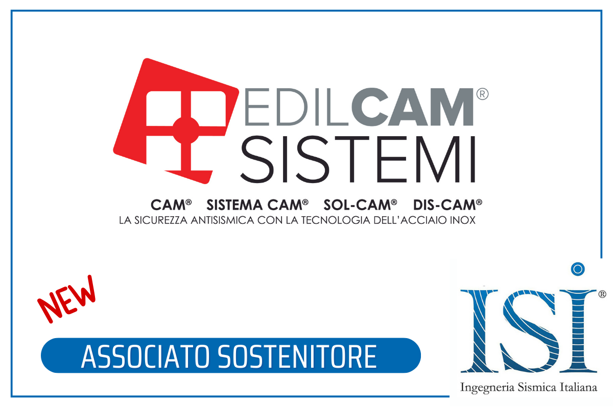 EDIL CAM Sistemi 
nuovo associato sostenitore ISI