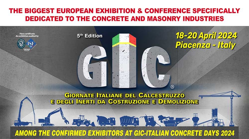 Convegno -  5a edizione GIC -  Giornate Italiane del Calcestruzzo e degli Inerti da Costruzione e Demolizione